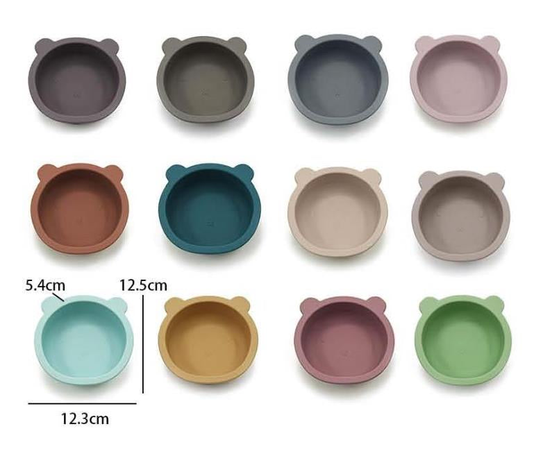 Silicone Suction Bowls