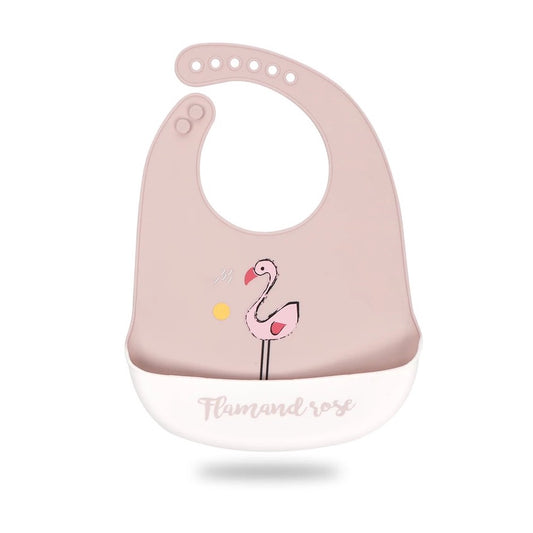 Flamingo Silicone Baby Bib
